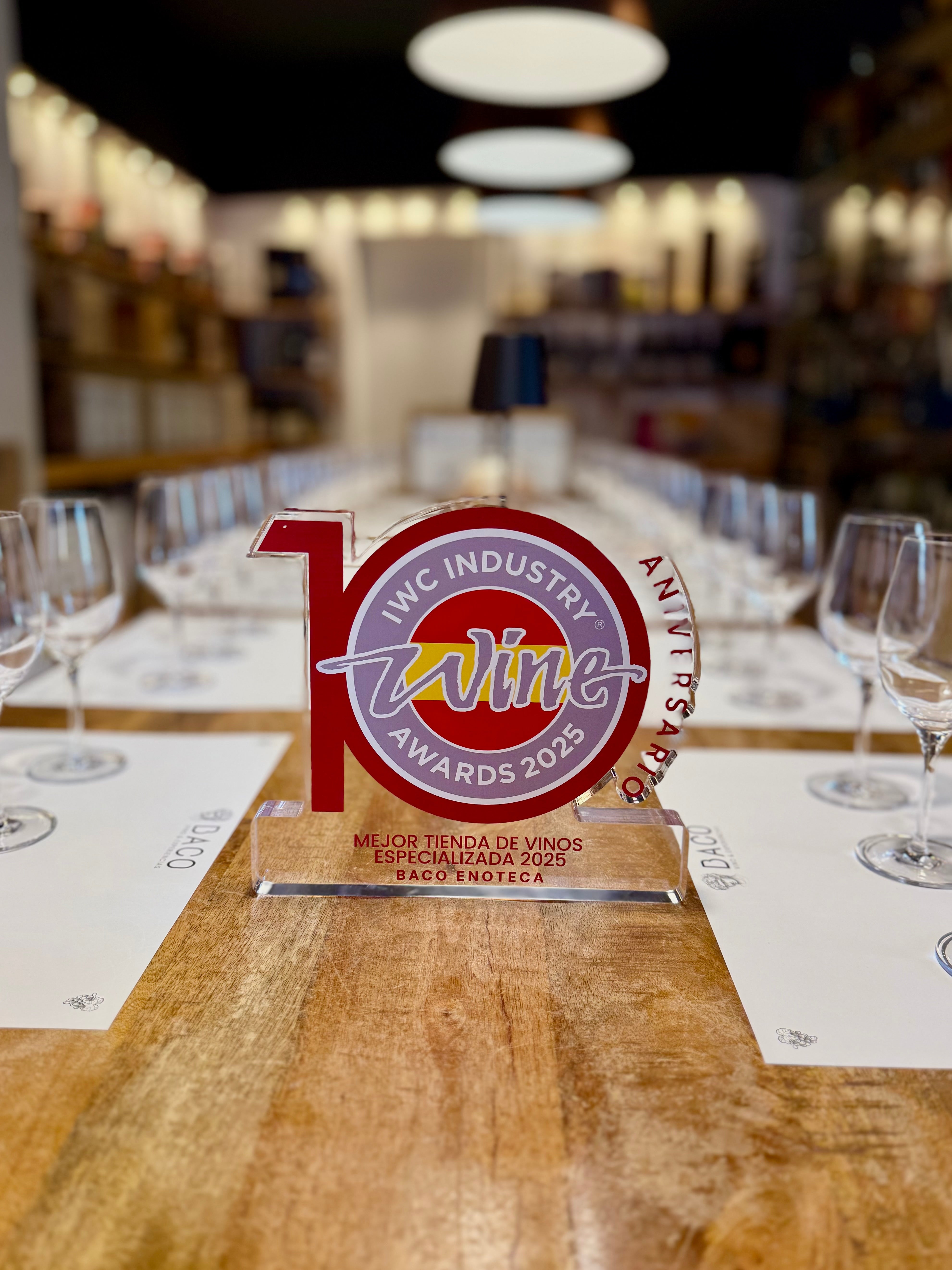 🏆 BACO gana el premio a Mejor Tienda de Vino Especializada de España 2025